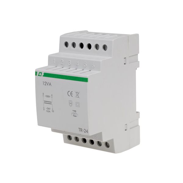 mains transformer TR-24 power supply 230V AC 24V 0.5A image 1