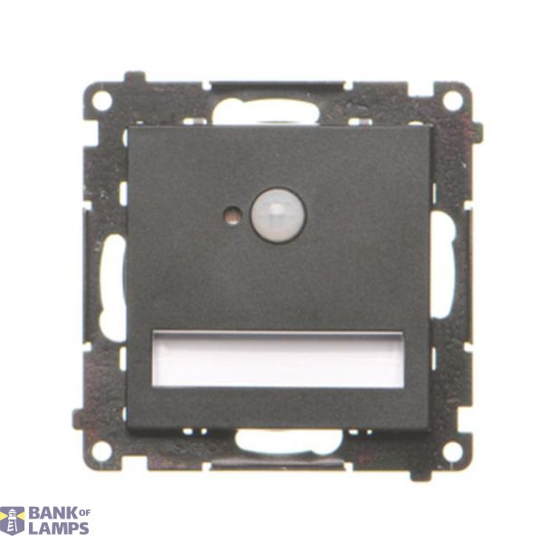 LED luminaire with motion sensor, 230V, (module), black matt image 1
