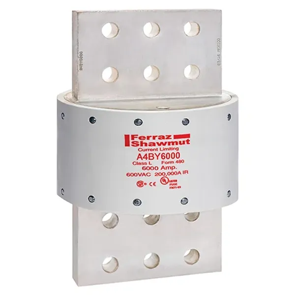 Fuse A4BY - Class L - Time-Delay 600VAC 300VDC 6000A Blade image 1