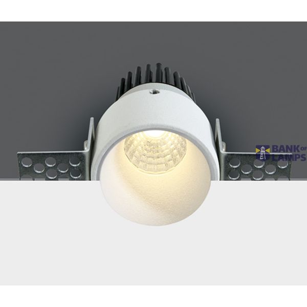 WHITE LED  3W WW 36deg 350mA IP20 DARK LIGHT TRIMLESS image 1