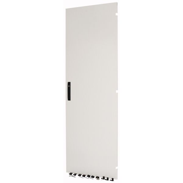 XLSD5S2065 Section door, closed IP55, left or right-hinged, HxW = 2000 x 650mm, grey image 1