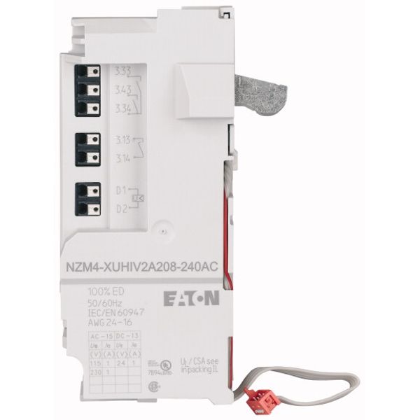 Undervoltage release for NZM4, configurable relays, 2NO, 1 early-make  image 1