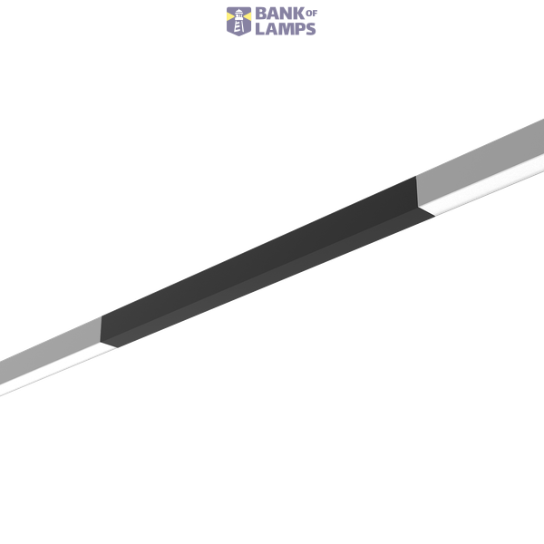 Nile 3 4ft Blank Section Black image 1
