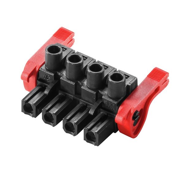 PCB plug-in connector, female plug, 7.62 mm, Number of poles: 9, 180°, Clamping yoke connection, Clamping range, max. : 4 mm², Box image 3