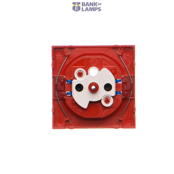 Double two-way switch with backlight light without symbol, 10AX, champagne matt image 1