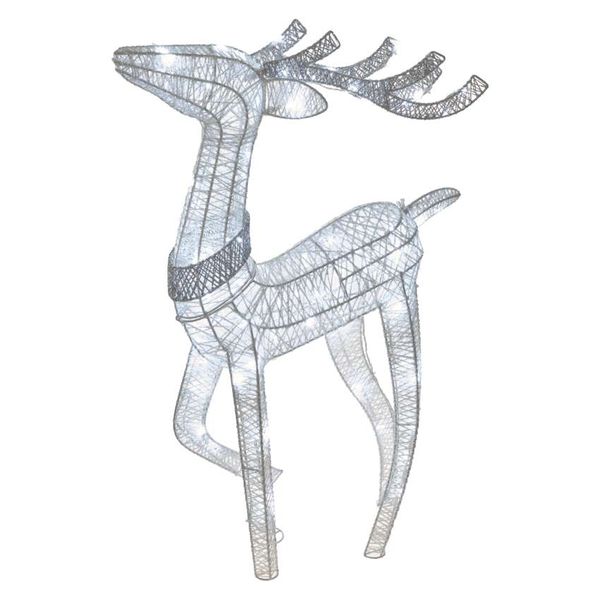 LED Christmas 3D Room, 76 cm, Indoor, Cool White, Timer image 1