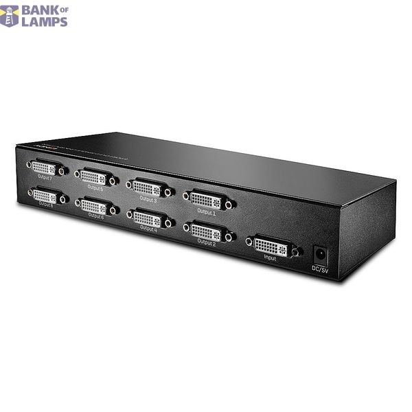 8 Port DVI-D Single Link Splitter Duplicate one DVI-D signal to eight monitors or projectors image 2