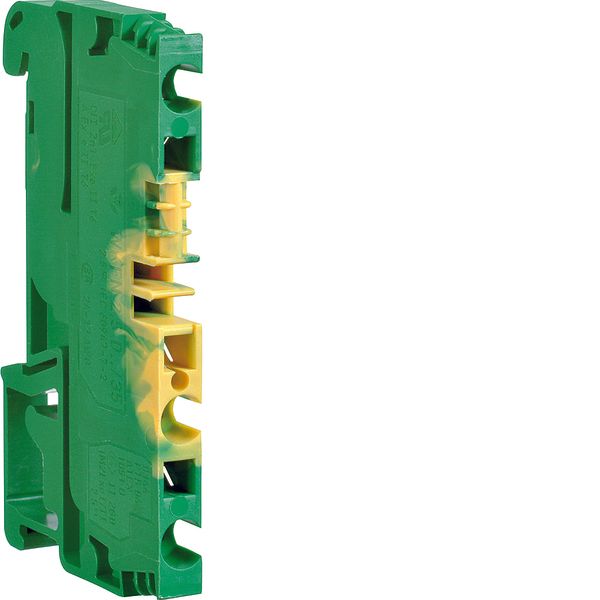 Earth terminal, 2,5mm², 3clamp pos. image 1