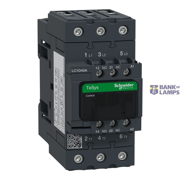CONTACTOR EVERLINK 3P AC3  40A SPOEL  24 image 1