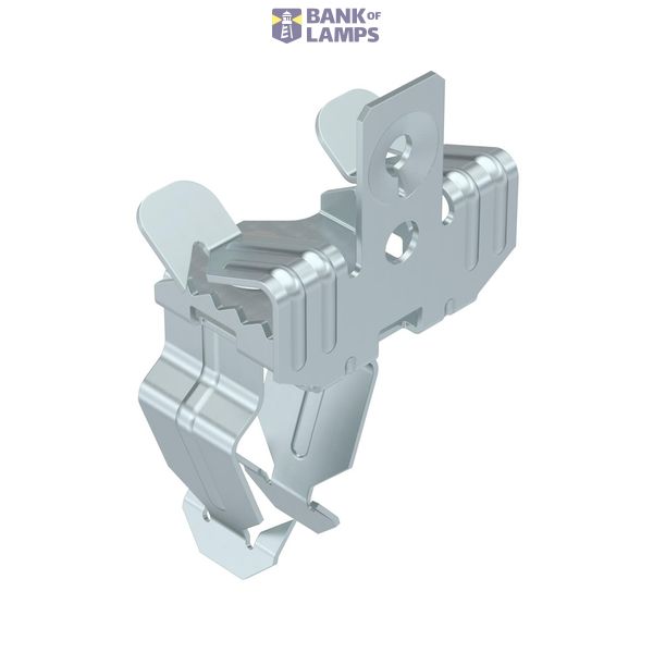 SCVPO 7-13 D32 Sijas stiprinājums ar cauruļu skavu apakšā 32mm image 1