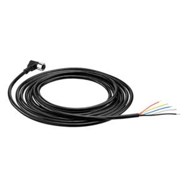 POL0C5.40/STD - Connection cable; for magnetic valve MVL; length 4 m; temperature range -40...105 °C, 90 degree angled image 1