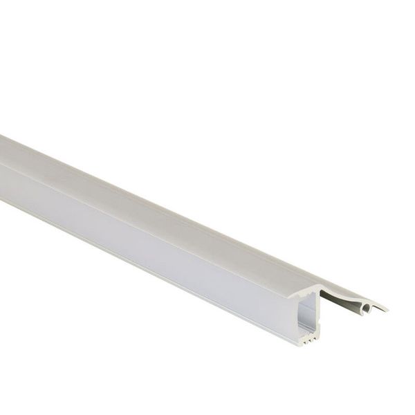 NT aluminum wall profile, 18x41 mm, without diffuser, 2 m image 1