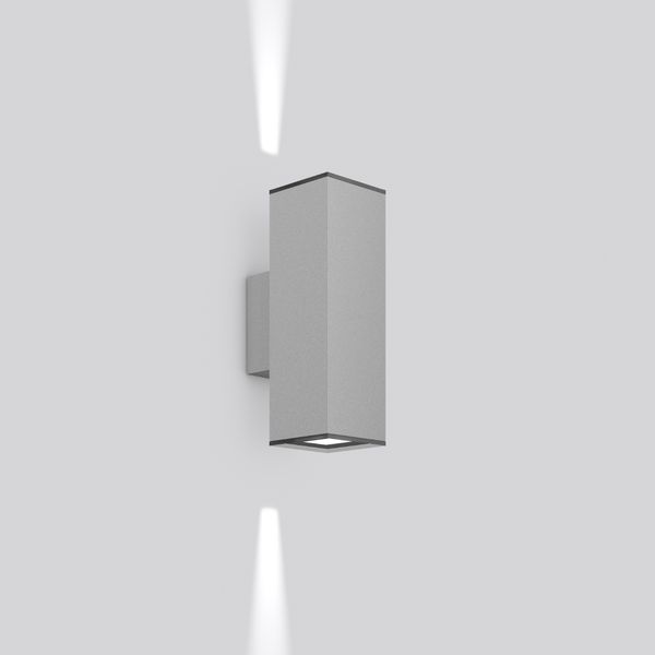 TECHNO PRO, 13...28 W, 400...800 lm, 830, silver, DALI Wall luminaires image 2