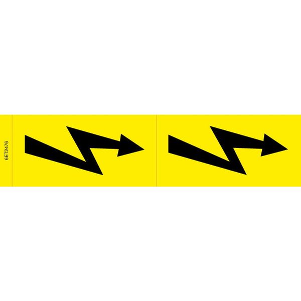 Adhesive label - Dimensions: 250 x 60 mm image 1