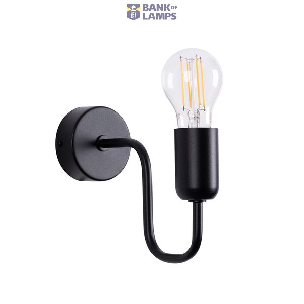 Wall lamp VECTOR black image 1