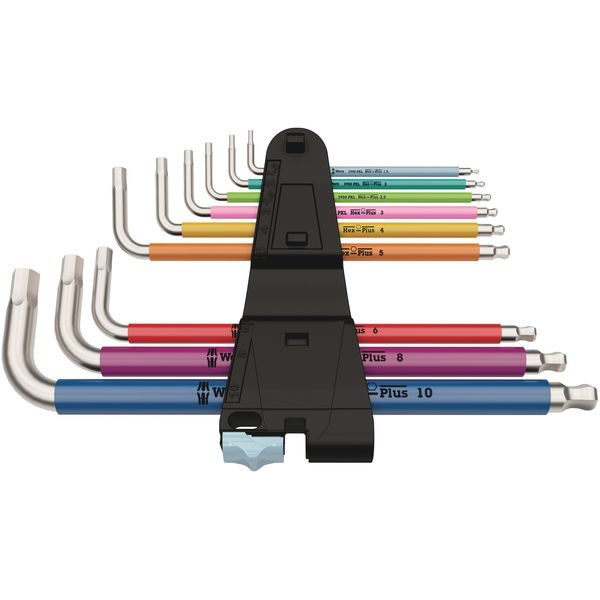 3950/9 Hex-Plus Multicolour Stainless 1, 9-delig image 2