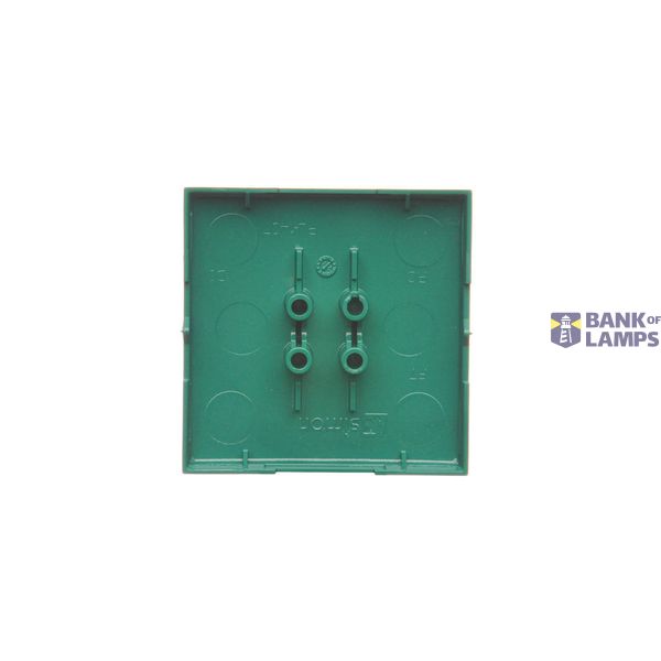 Double socket outlet with earthing, Silver matt, metalic, 16A image 1