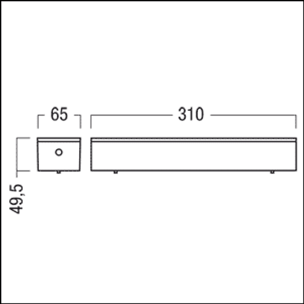 PURESIGN/COMSIGN 150 P MSC-WF15 E1D SR - Escape sign luminaire image 2