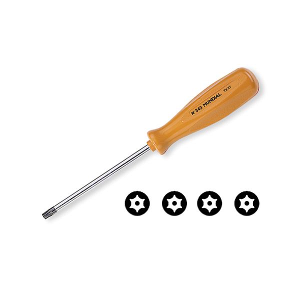 Insert+3 set of vandal-proof screws image 1