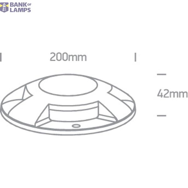 GREY IP67 SURFACE GROUND WW 4X3W 230V image 3