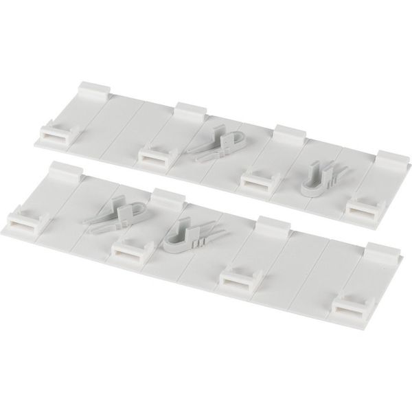 AP-45 Blanking plate for 45 MM cut-outs, lockable, 2 x 10 SU, white image 4
