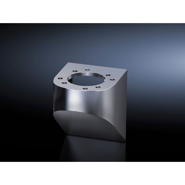 CP Wall console CP 40, rear mounting, stainless steel, 1.4301 image 2