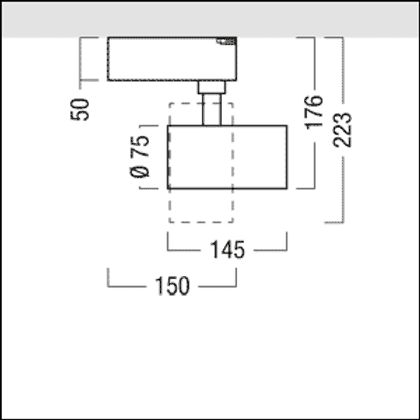 V2 S 2300-930 LDO 3CY VOPT WH WH - LED spotlight image 4