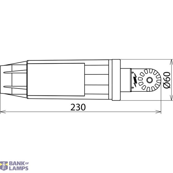 Indicator ASP 110...420kV 50Hz cat. S with gear coupling image 2