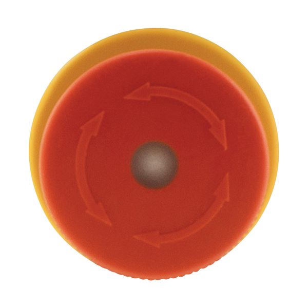 M22-PVLT30 Emergency stop/emergency switching off pushbutton, RMQ-Titan, Mushroom-shaped, 30 mm, Illuminated with LED element, Turn-to-release function, Red, yel image 14