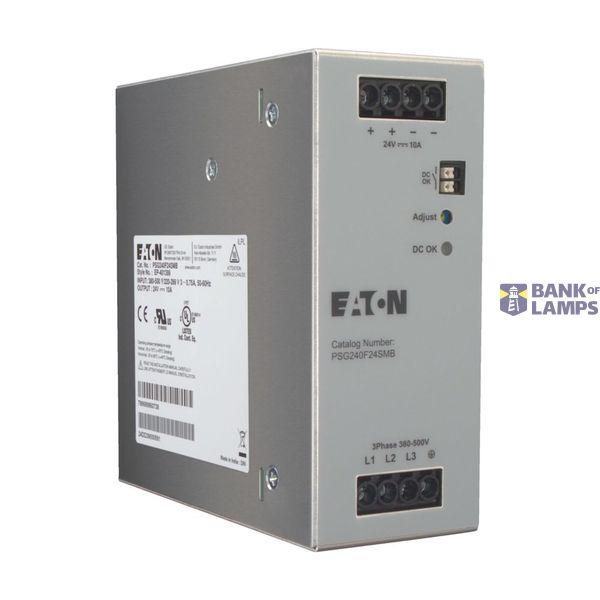 Power supply unit, Three-phase, 320 - 575 V AC / 24 V DC, 10 A, 240 W image 4