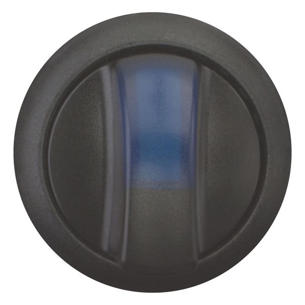M22S-WRLK3-B Illuminated selector switch actuator, RMQ-Titan, With thumb-grip, maintained, 3 positions, Blue, Bezel: black image 8