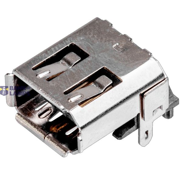 PCB connector USB jack, female header, FireWire 400, 10 Gbit/s , THT/T image 1