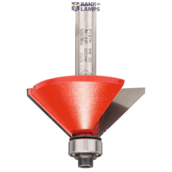 Expert for Wood Chamfer bit, 8 mm, D 44 mm, L 18.5 mm, G 61 mm image 1