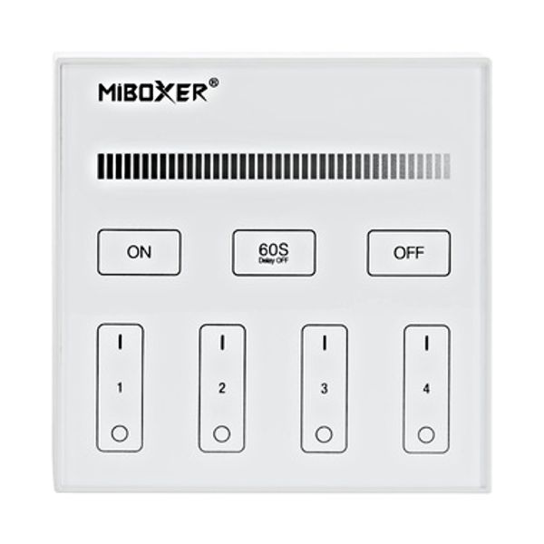 RF-PANEL-FERNBEDIENUNG 4-ZONE (BRIGHTNES image 1