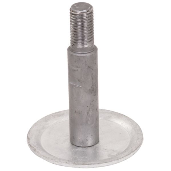 Foot with flange plate St/tZn image 1