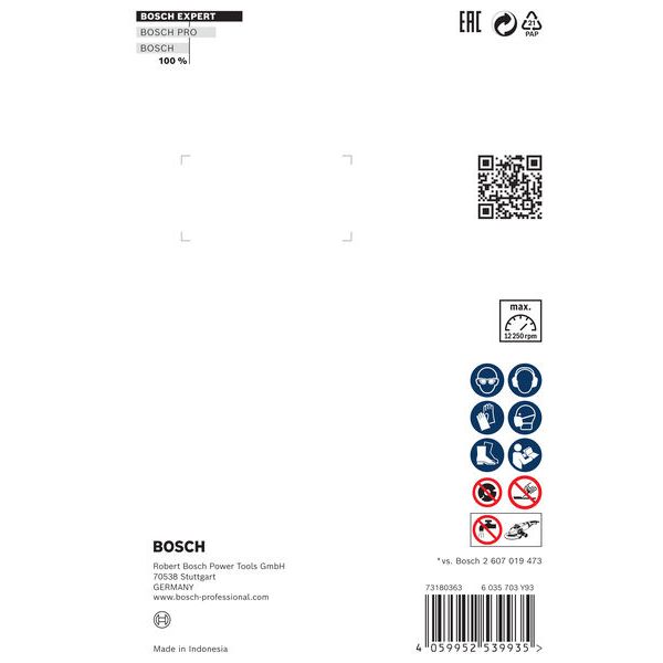 EXPERT HardCeramic X-LOCK Diamond Cutting Disc 125 x 22.23 x 1.4 x 10 mm image 1