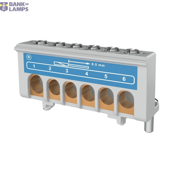 N or PE Terminal Block for 1/4 Mini IKA image 1