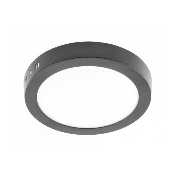 LED luminaire ORIS PLUS, 19 W, 1520 lm, IP20, AC220-240V, 120°, 4000K, surface-mounted, black image 1