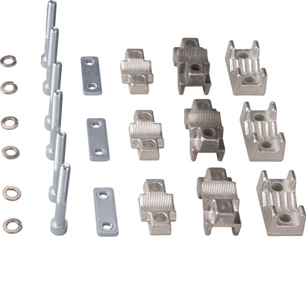 Prism clamp set LT for size 1 2x 35-70mm², 3pole for CU-/Al-conductor image 1