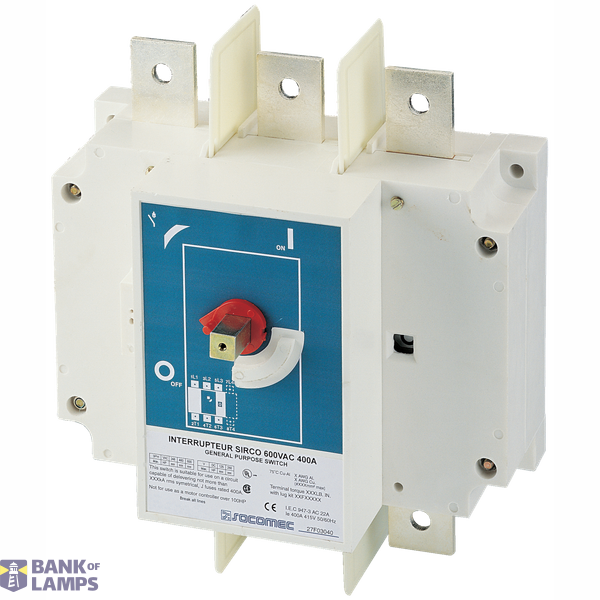 Non-fusible disconnect switch 4P 400A, 600Vac image 1