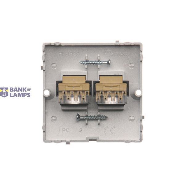 Splash-proof double pole switch with indicator light, IP54, 10AX, Screw, white image 1