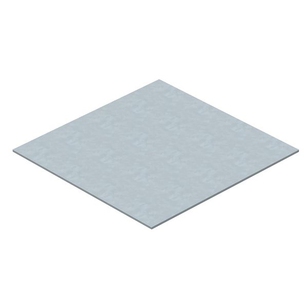 Lid blind plate for rectangular mounting opening image 1