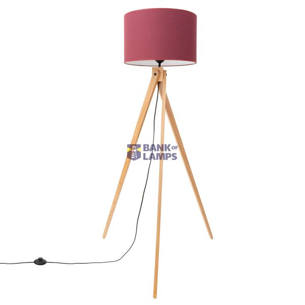 Floor lamp NATT burgundy image 2