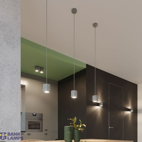 SPOT ORBIS 1 GREY GU10 1X40W IP20 image 4