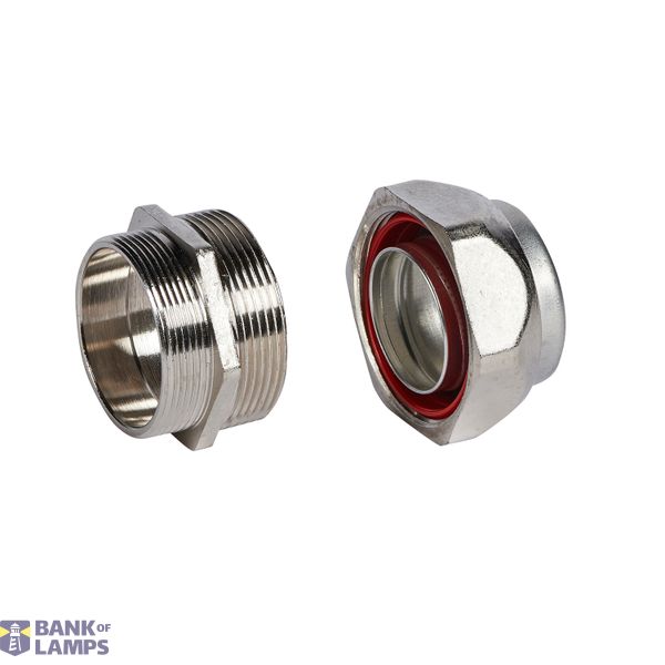 2000METAL-Straight male connector PG36 D35 image 2