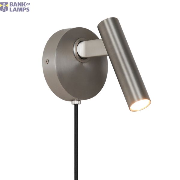 Makoto | Wall light | Satin chrome image 1