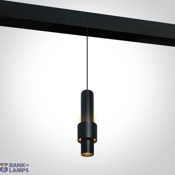 BLACK 7W PENDANT WW 48V IP20 DARK LIGHT MINI/MIDI/MAXI/P&P image 1