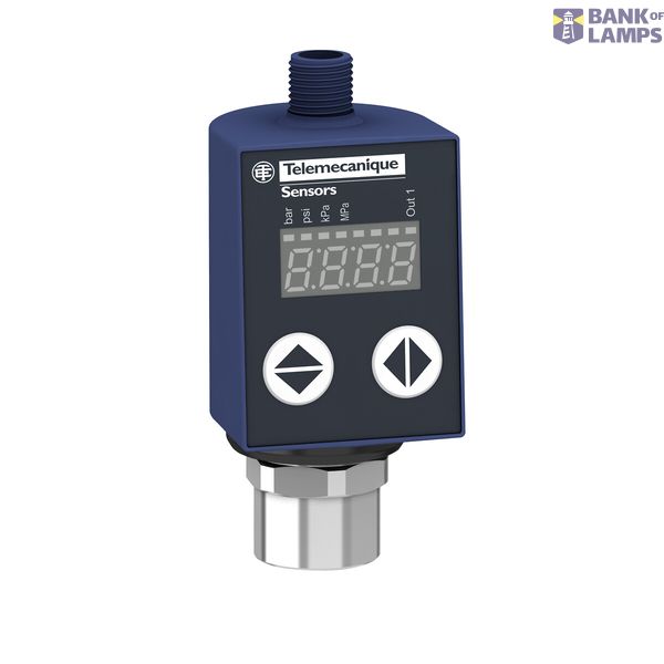 PRESSURE TRANSMITTER 0…1,6 BAR 4-20MA G1/4A MALE FPM SEAL M12 CON OUTP image 4