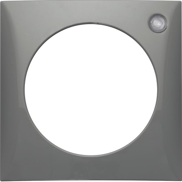 Frame, with lens top right, Integro Flow, grey glossy image 1