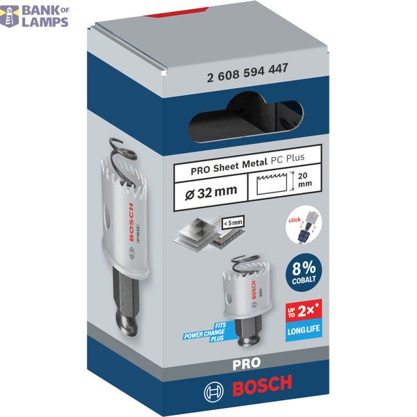 PRO Sheet Metal Power Change Plus Hole Saw 32 mm image 2